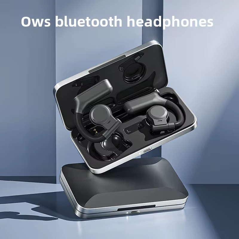 The new cross-border OWS Bluetooth headphones HJ05 feature a metal shell that do