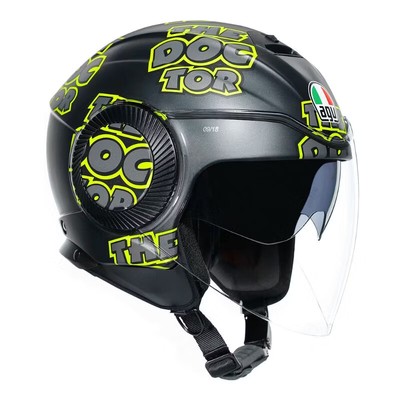 AGV Orbyt Doc 46/Solid Matt Black,Limited Stock ,pre oder,message before buyit