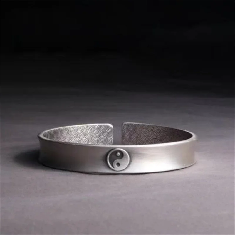 Retro Bangle Male Hand Accessories Ethnic Eight Trigrams Clouds Design Retro