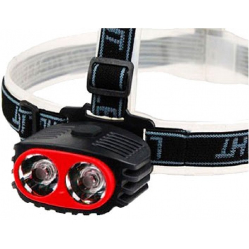 Torcia Luce Lampada BL-902 2 Led Testa Per Pesca Escursioni Campeggio Caccia moc