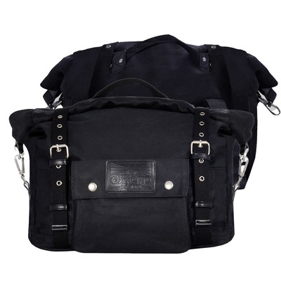 Heritage Packtaschen 40L Schwarz HARLEY FLD 1690 DYNA SWITCHBACK 2009-16