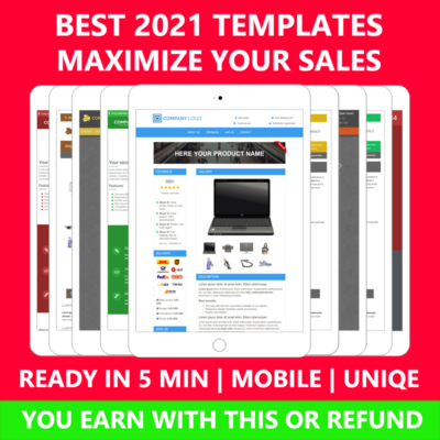 Ebay Template Listing Auction Professional Responsive Mobile Design Html 2021 Ebay