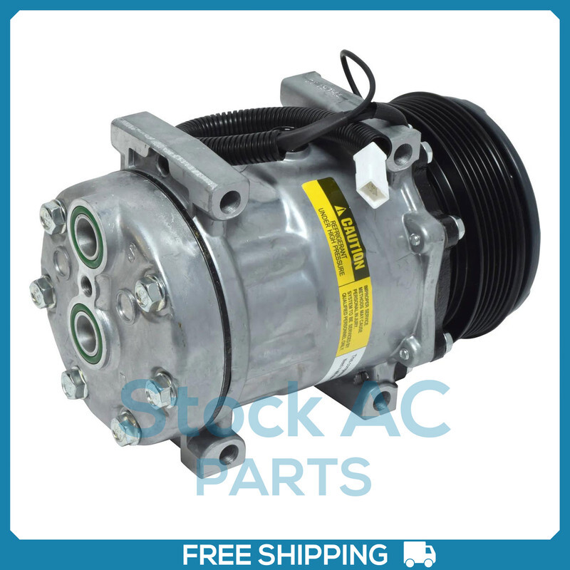 New A/C Compressor SD7H15 for Sanden Models 8001-8250 - Picture 1 of 8