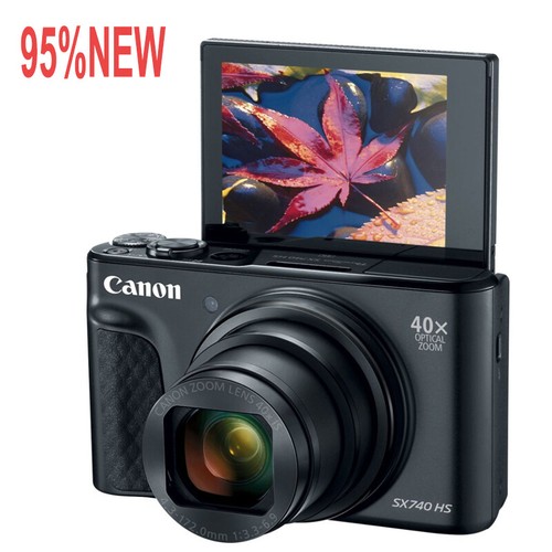 【24時間以内発送】Canon PowerShot SX740 HS ブラック CANON PowerShot SX740 HS [ブラック] Y通常配送商品 : バリュー