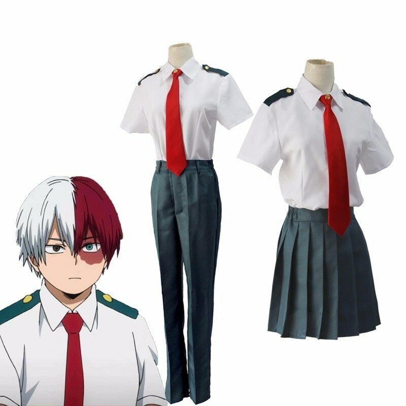 My Hero Academia School Uniform Midoriya Izuku Boku No Anime Cosplay