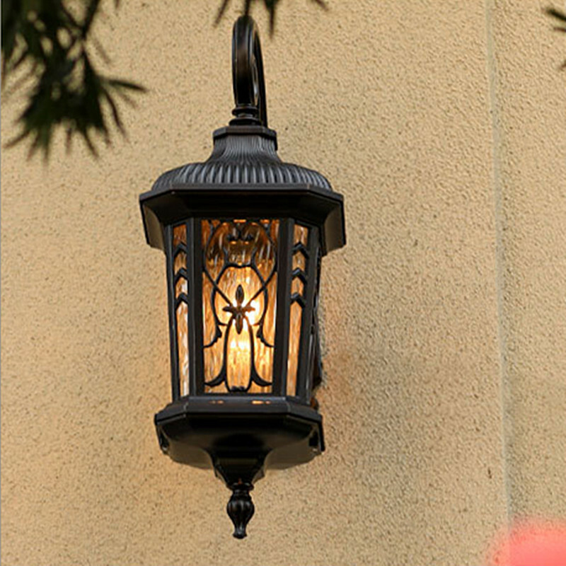 Outdoor Wall Lamp Lignac, Wall Lamp Downwards In Antique Look, Cast