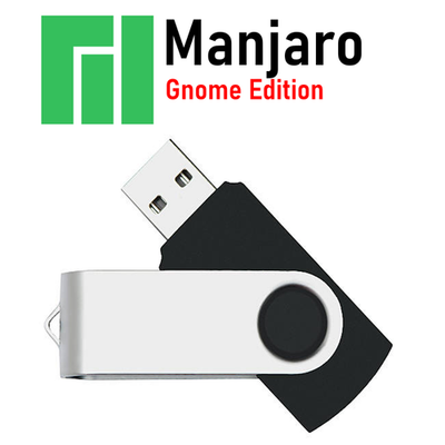 Manjaro GNOME  Fast Secure & Lightweight OS Bootable USB Try+Install
