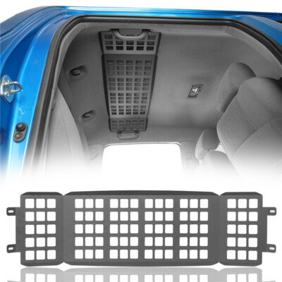 Overhead MOLLE Panel Pouch Rack fit Toyota Tacoma 2005-2015 4-door Double Cab