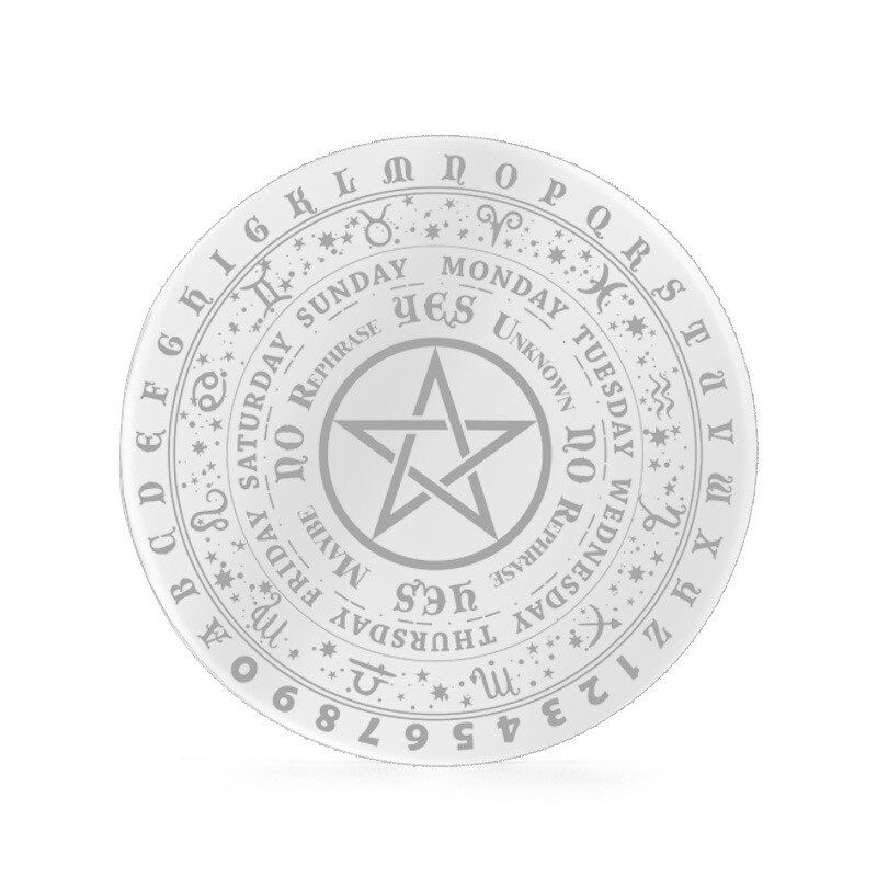 Tavolo Pendolo Chart Tarocco Wicca Pagano Altare Props Pentagramma Acrilico Mat