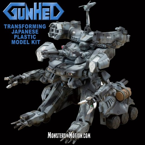 Gunhed 1989 Transformable Armored Mecha Plastic Model Kit
