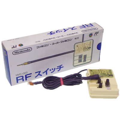 Nintendo Famicom RF Switch Adapter HVC-003 FC SNES NES SFC