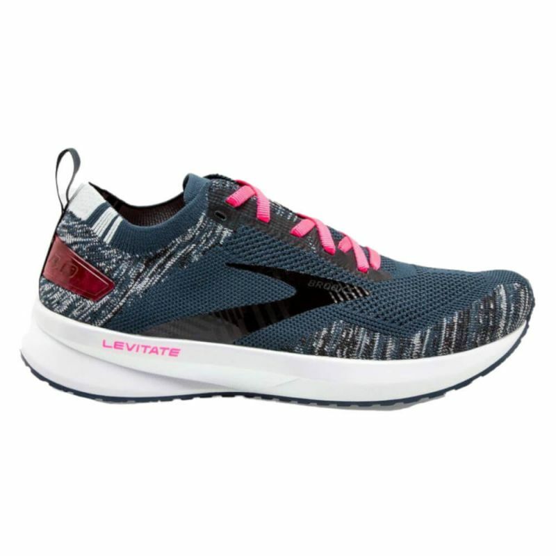 

Женские кроссовки BROOKS Levitate 4 Navy-Black-Pink 1203351B419, Черный, BROOKS Levitate 4 Navy-Black-Pink