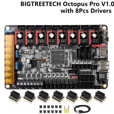 BIGTREETECH Octopus Pro V1.0 Board Support 8 Axis 60V TMC5160 Pro For Voron 2.4