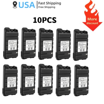 10X Ni-MH Battery For V80 F3001 F4001 F3101 F4101 F3210 F4210 Radio BP-264