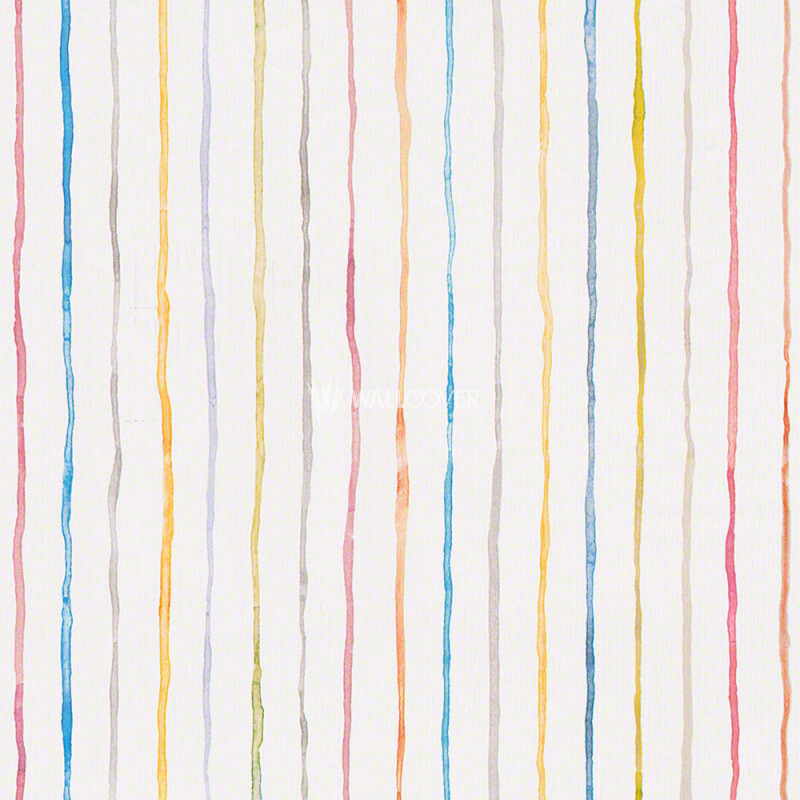 Rotolo Carta Da Parati Esprit Kids Righe e Onde Colorate Camera Bambini 10x0.5mt