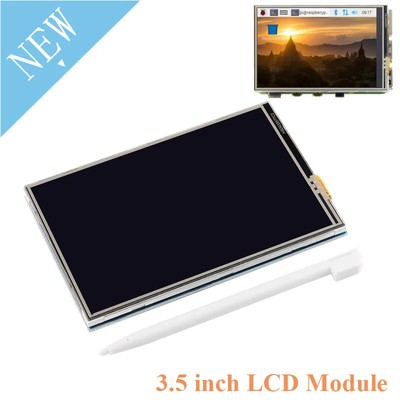 3.5'' Resistive Touch LCD Display 480x320 for Raspberry Pi