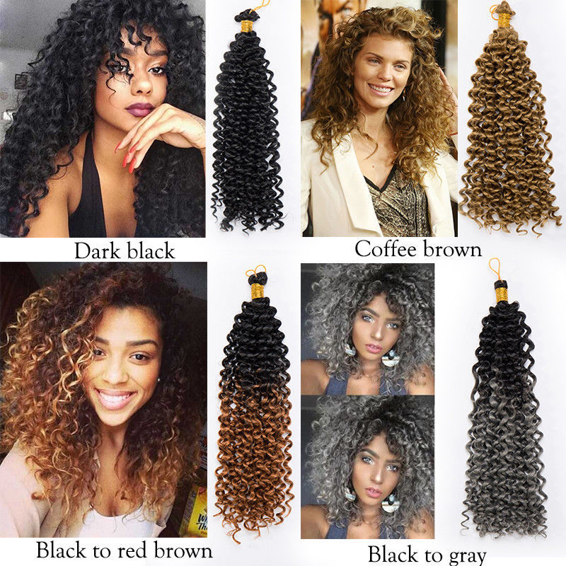 Afro Mali Bob Curly Weave Twist Crochet Box Braid Hair Extensions