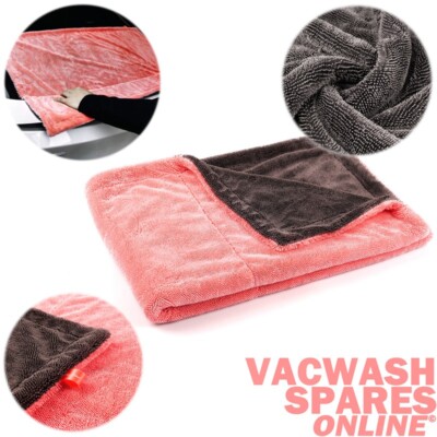 MAXSHINE DUO TWISTED LOOP 1200gsm MICROFIBRE DRYING TOWEL - 90x60cm - DETAILING