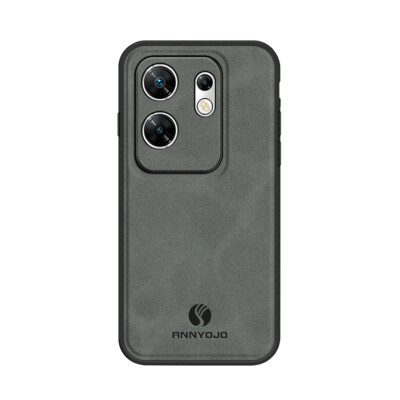 For Infinix Zero 30 4G, Luxury Shockproof Retro Leather Magnetic Soft Cover Case