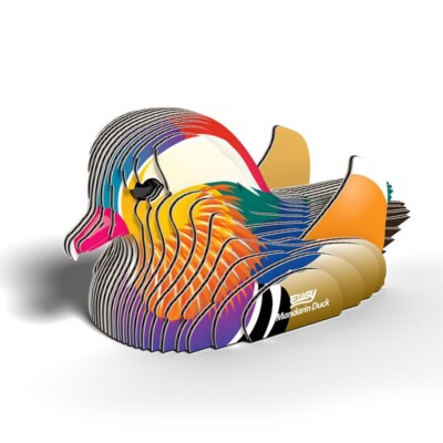 Dodoland EUGY MANDARIN DUCK _  3D Cardboard Model