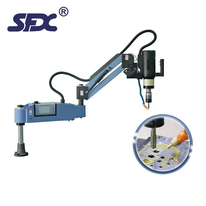 SFX Electric Tapping Machine M3-M16 Flexible 360° Arm with Auto Oiling & Blowing