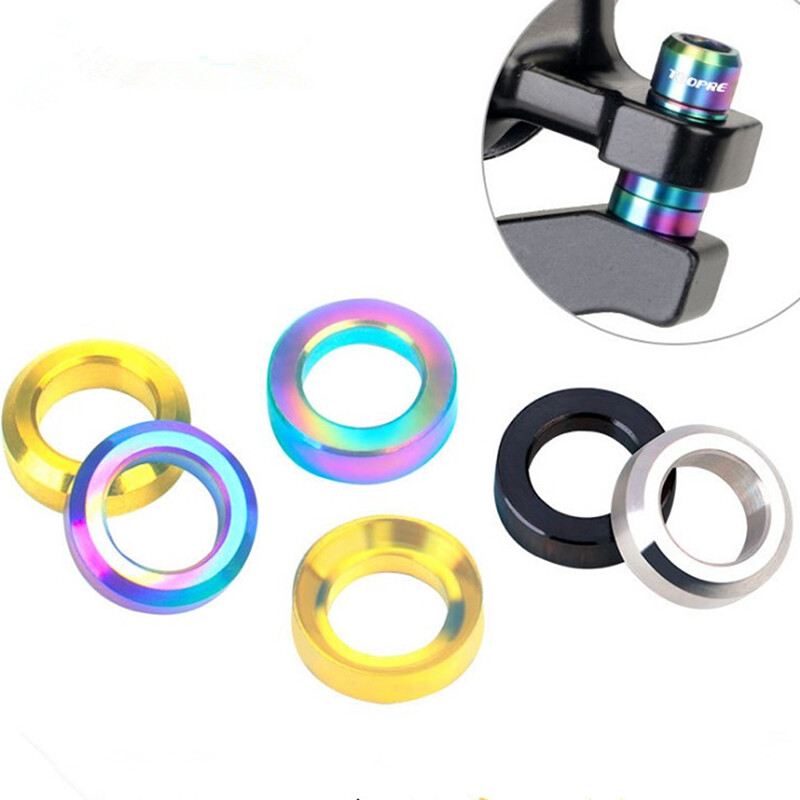 4Pcs Bike Bicycle M6 Concave and Convex Washer Spacer For Disc Brake Calipe_-_
