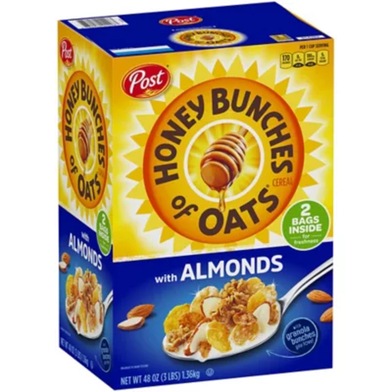 Post Honey Bunches of Oats with Crispy Almonds 48Oz 2PK - FR