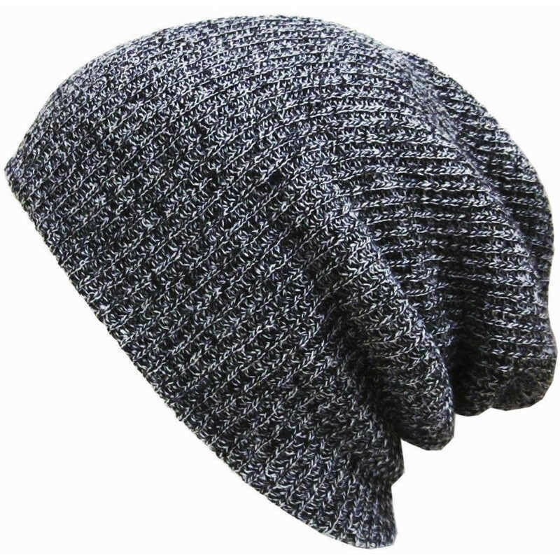 Unisex Men Women Winter Warm Ski Slouch Beanie Hat Skateboard Beenie Loose Cap .