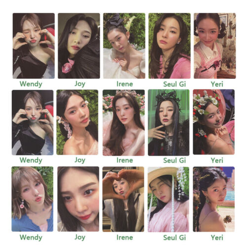 Kpop Red Velvet Feel My Rhythm Album Photo Cards Self Made Kpop Red Velvet Feel My Rhythm Album Photo Cards Self Made