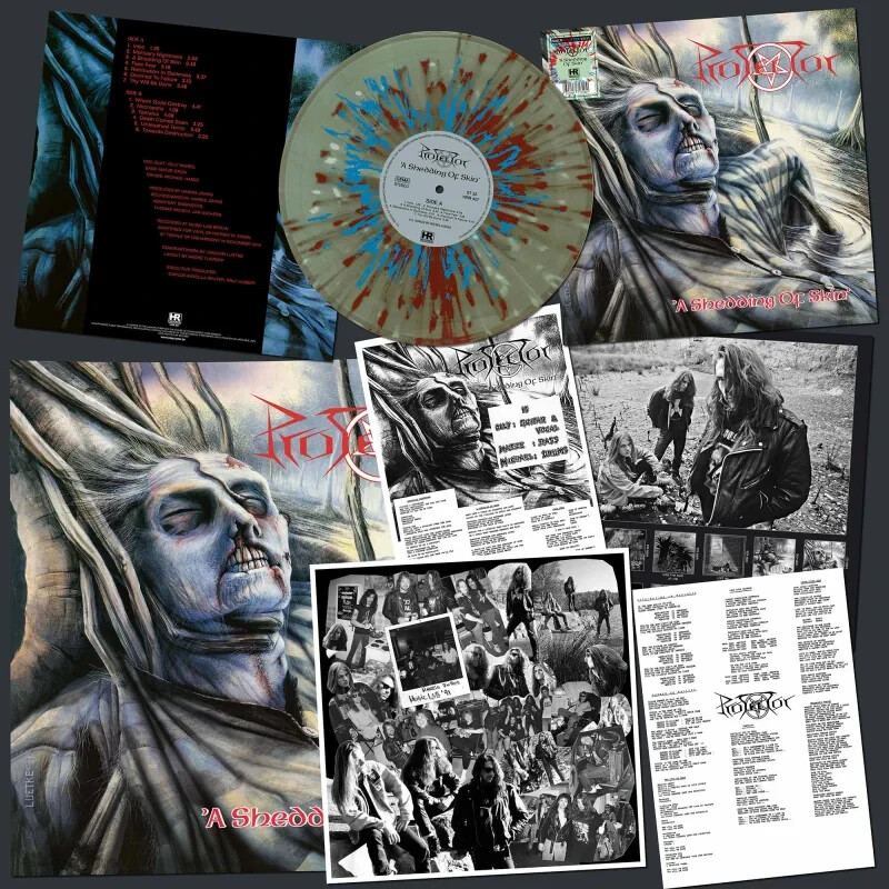 Protector 1991 - A Shedding Of Skin (Ltd. Multi Splatter