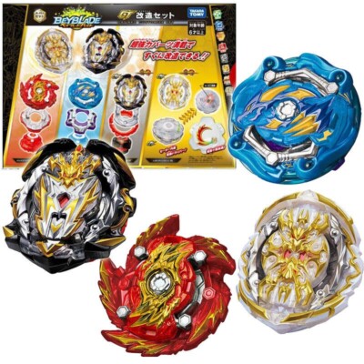 Takara Tomy Burst Beyblade B-153 GT Customize Remodeling Set Of 4 New In Hand