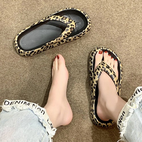 Damen Flip Flops weiche Plateau Sandalen Slingback Hausschuhe Pumps Sommer Mode