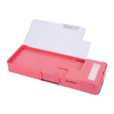 Hello Kitty Multi Functional Case Pencil Pen Stationery Holder Box 2-Sharpeners