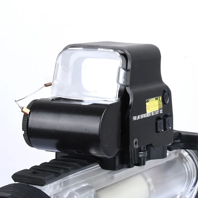 Tactical Scope Protector Holosight Cover Red Green Dot Sight Lens Protective