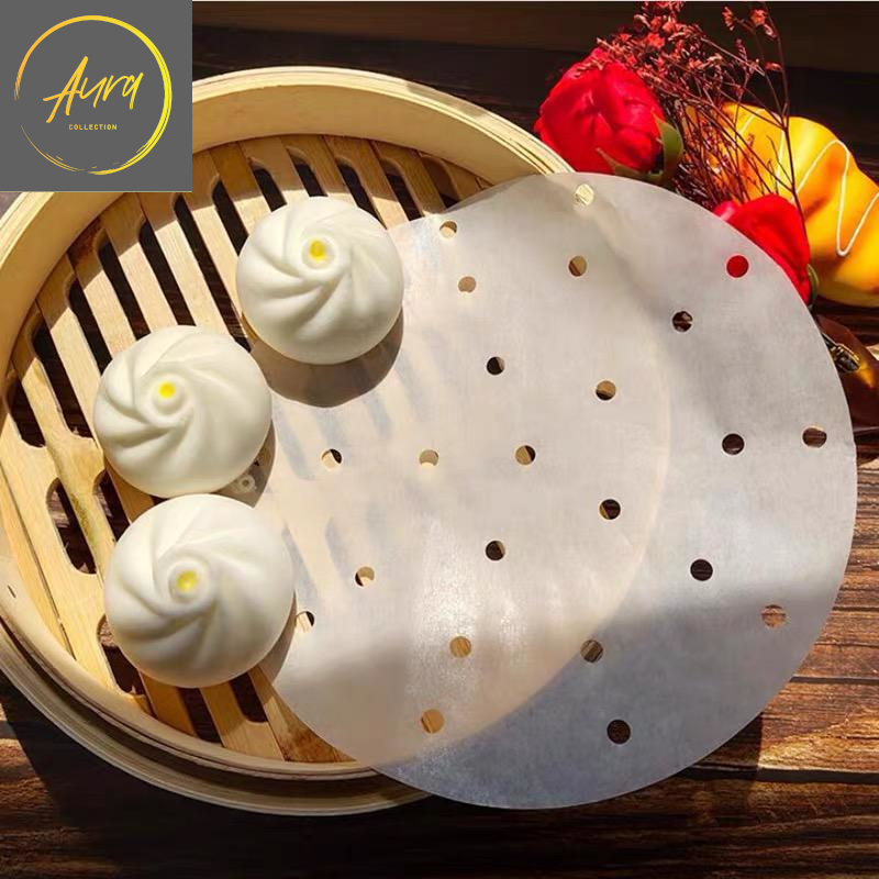 200 Pcs Air Fryer Parchment Paper for Baking  9