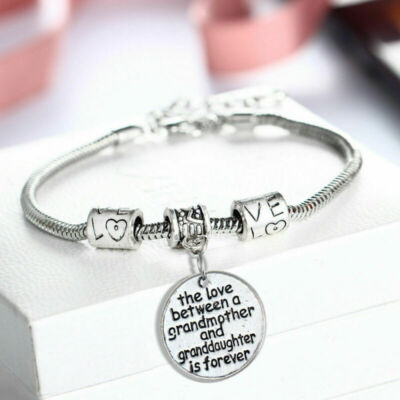 Best Friend/Sister/Mother/MUM Bracelet Tibetan Silver Charm Personalised Gift