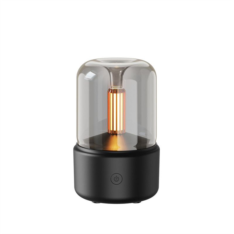 Candlelight Aroma Diffuser USB Air Humidifier Essential Oil Lamp LED Night Light
