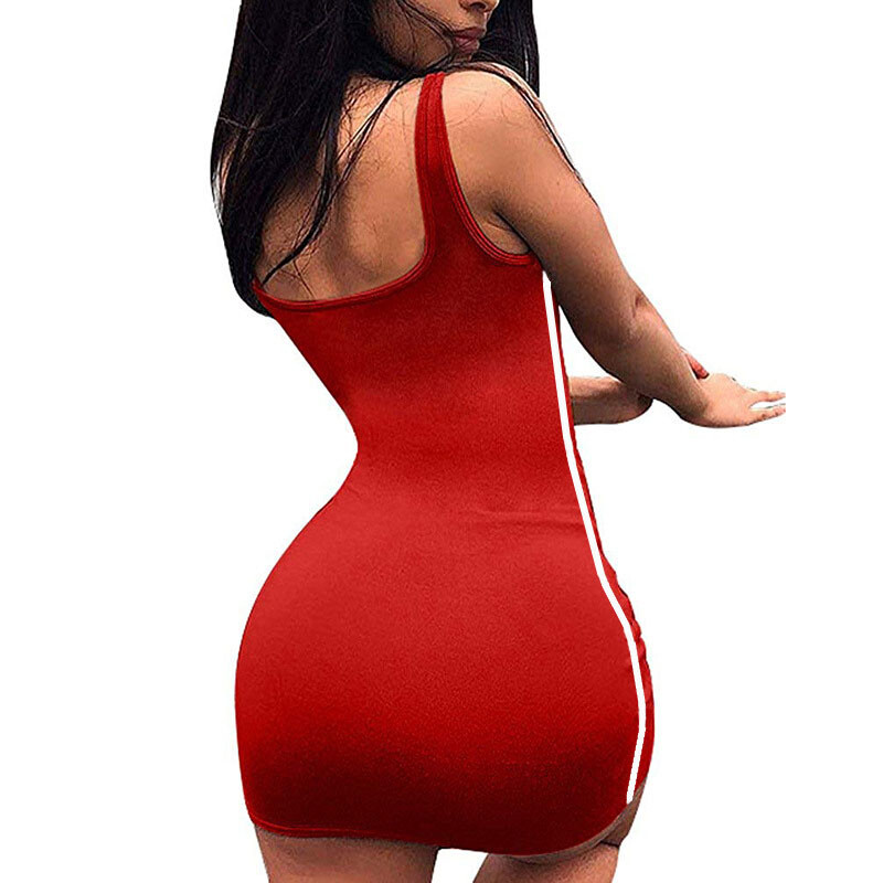womens bandage bodycon sleeveless evening party cocktail club mini dress Women's Mini Dress Cocktail Club Ladies Bandage Sleeveless Bodycon Evening  Party