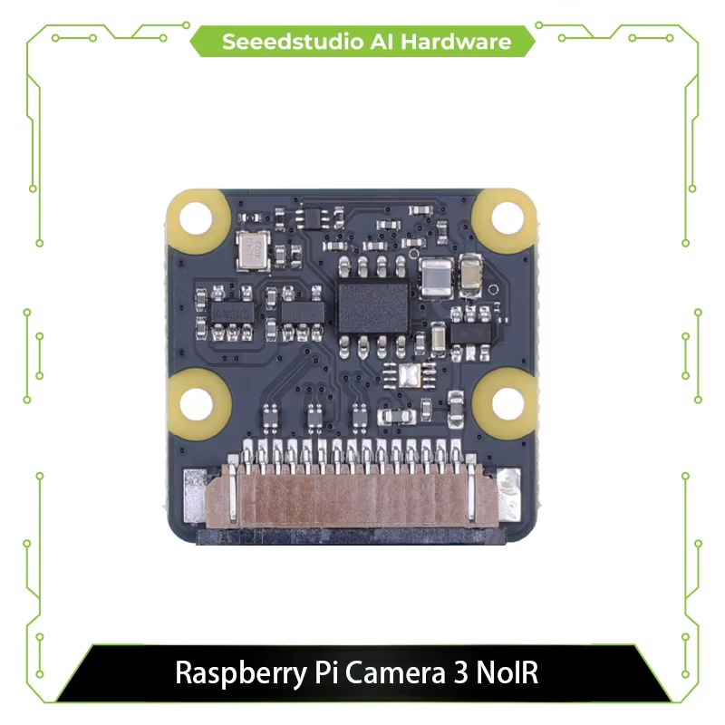 Raspberry Pi Camera Module 3 NoIR - Sony IMX708, 4608 × 2592 pixels,12-megapixel