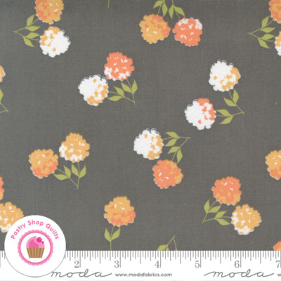 Moda COZY UP 29121 16 Brown Orange Floral COREY YODER Quilt Fabric