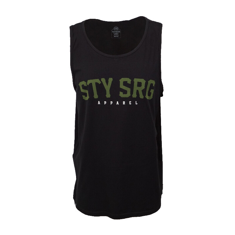 

STAY STORNG APPAREL МУЖСКАЯ ЧЕРНАЯ МАЙКА, Black