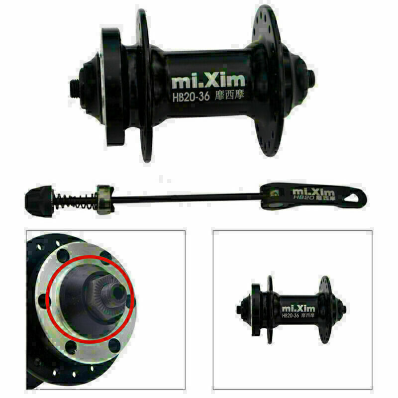 32/36H MTB Mountain Bike Disc-brake Ball-bearing Threaded/Cassette Hubs 5-10S2mm