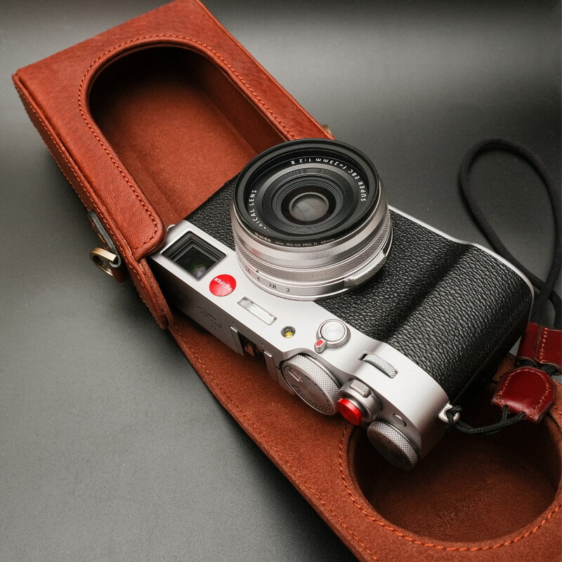 Genuine leather Camera Case Cover Full Body Fit For Fujifilm X100V