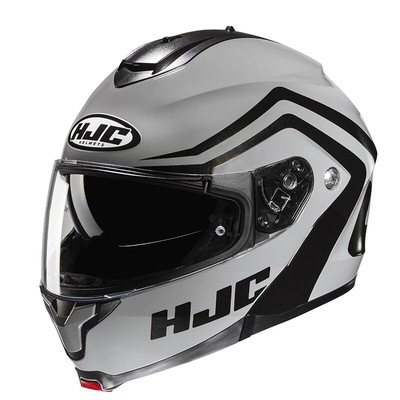 Modular Motorcycle Helmet HJC C91N NEPOS GRAY BLACK MC5 FLIP UP HELMET
