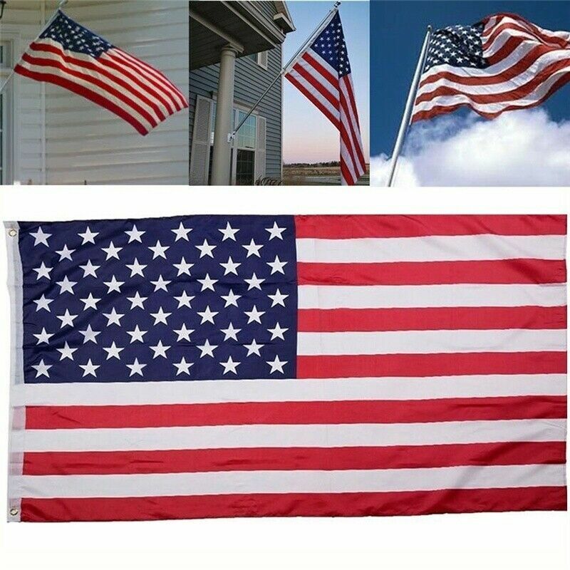4X6FT US American Flag USA Flag Polyester United States Flags America Stars Flag