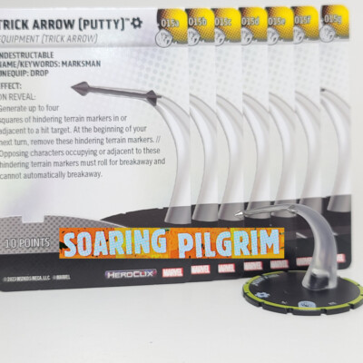 Marvel Heroclix - TRICK ARROW - 015 (ALL CARDs) Studios Next Phase