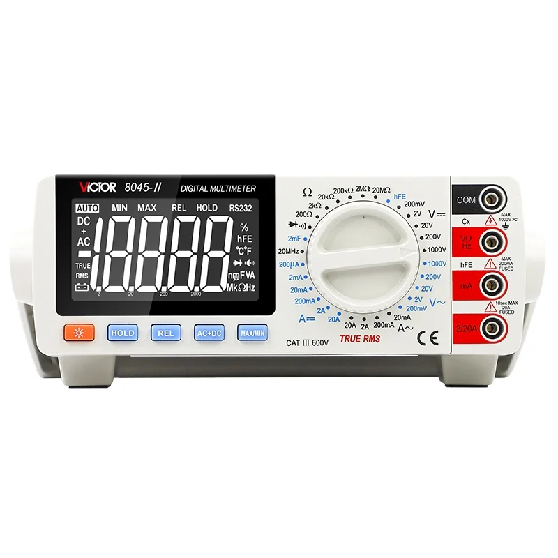 BRAND VC8045-II Bench Type True RMS DMM Digital Multimeter