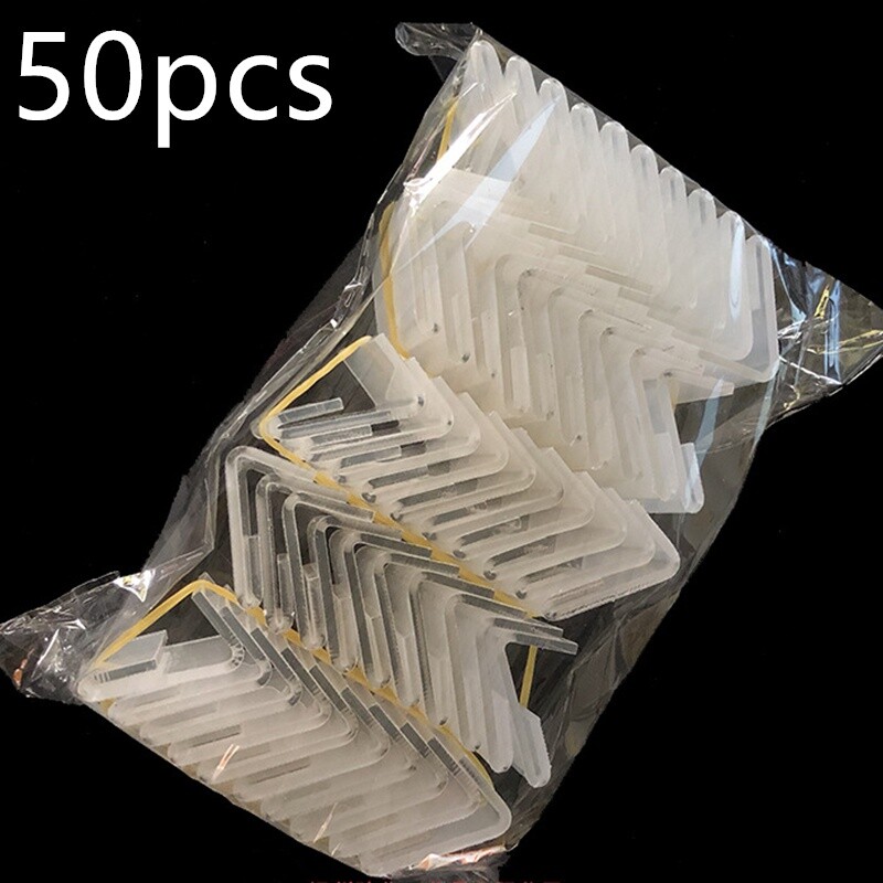 50pcs Acrylique Signe Étiquette Plate-Forme Bureau Prix Écran Nom Carte 4 X 2cm