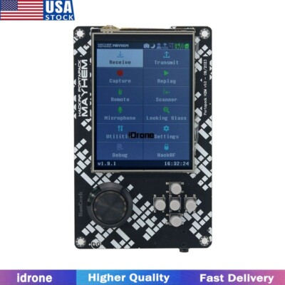 HAMGEEK PortaPack H2M Authorized Signature Edition with 10.00MHZ TCXO Analog GPS