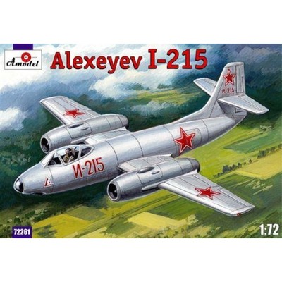 Amodel 72261 Alexeyev I-215, 1/72 scale plastic model kit